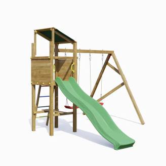 Parco giochi in legno Autoclavato Playland Swing TGG Play