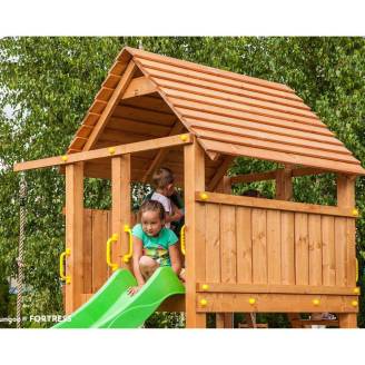 Maxi set in legno Fungoo SMILE FARM parco giochi da giardino