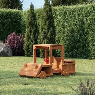 Macchina in legno per bambini Fungoo Garden Buggy parco giochi da giardino colore teak